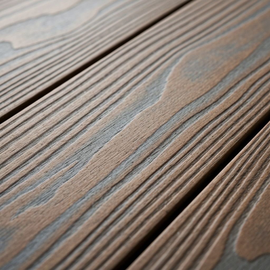 Textura de madera compuesta WPC