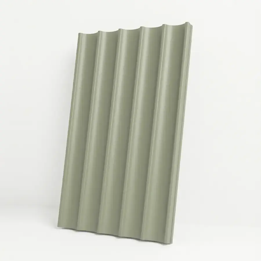Lambrín WPC Interior Media Luna 15 mm — Lambrines WPC y PVC